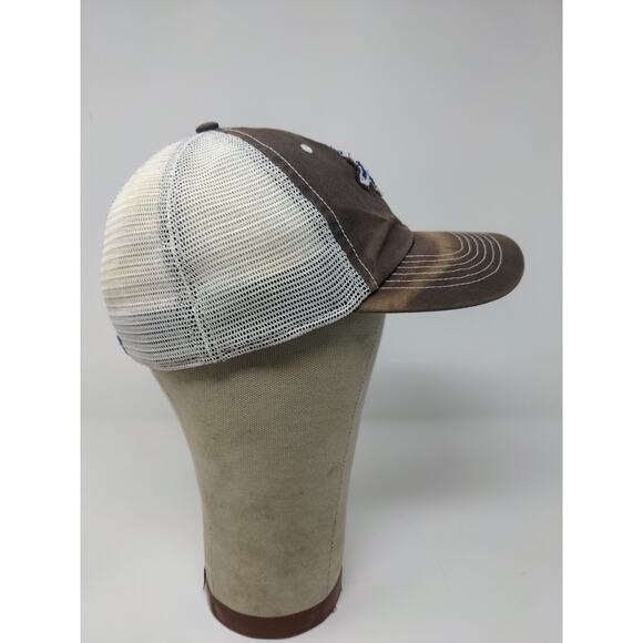 47 Brand NFL Indianapolis Colts Meshback Fitted Hat Embroidered SZ S-M Brown - Picture 6 of 12